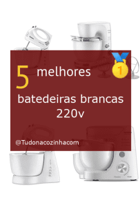 batedeira branca 220v