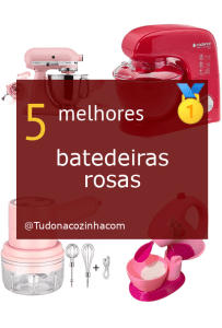 batedeira rosa