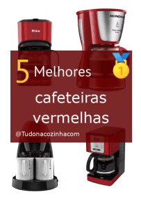 cafeteira vermelha