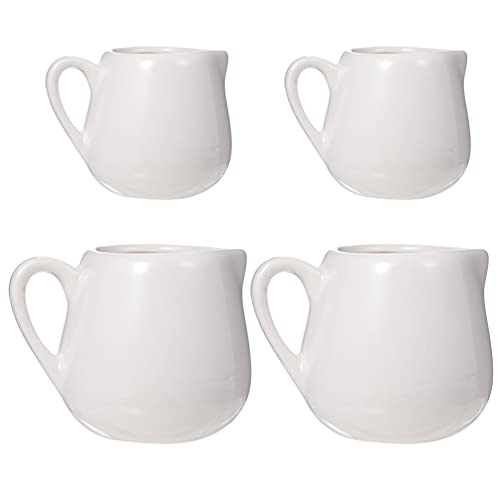 leiteira ceramica branca