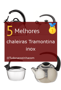 chaleira Tramontina inox
