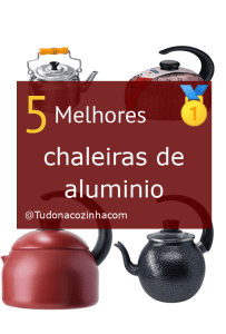 chaleira de aluminio