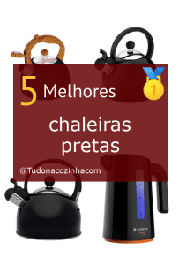 chaleira preta