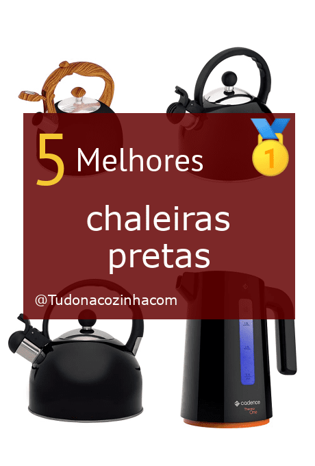 chaleira preta
