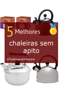 chaleira sem apito