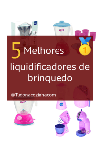 liquidificador de brinquedo