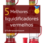 liquidificador vermelho