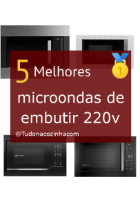 microondas de embutir 220v